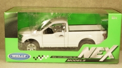 Ford F-150 2015 white, 24063, Welly 1:24