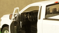 Ford F-150 2015 white, 24063, Welly 1:24