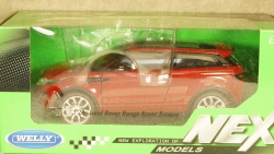 Land Rover Range Rover Evoque red, 24021, Welly 1:24