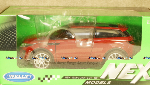 Land Rover Range Rover Evoque red, 24021, Welly 1:24