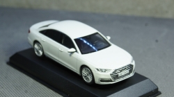 Audi A8L white, IScale 1:43