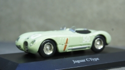 Jaguar C-Type #50 GP Reims 1952 Stirling Moss, Atlas 1:43
