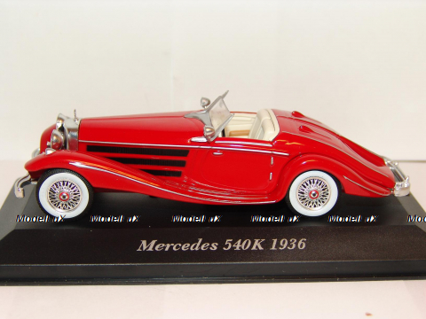 Mercedes 540K Special Roadster 1936, Altaya 1:43