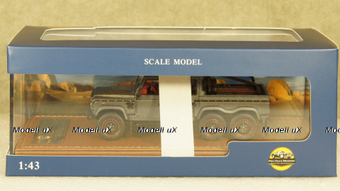 Land Rover Defender PICK-UP 6X6 FLYING HUNTSMAN 2016, PM001, PERFECT-MODELS 1:43