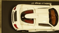 Porsche GEMBALLA MIRAGE GT 2007 white, S0722, Spark 1:43