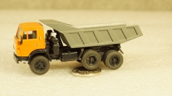 Камаз 5511 оранжевый/серый, Бригадир 1:87