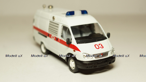 Газель 2705 скорая, Агат 1:43