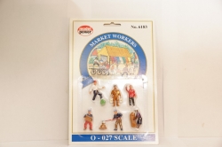 Фигурки фермеров, набор 6 шт 