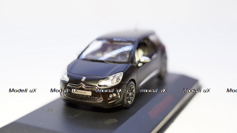 Citroen DS3 Matt Black, Norev 1:43 