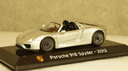 Porsche 918 Spyder 2013 liquid silver, Altaya 1:43