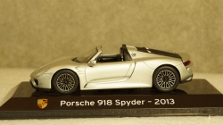 Porsche 918 Spyder 2013 liquid silver, Altaya 1:43