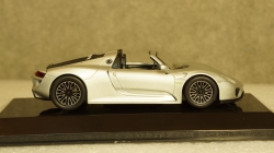 Porsche 918 Spyder 2013 liquid silver, Altaya 1:43