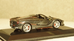 Ferrari LaFerrari Aperta year 2016 black, Altaya 1:43