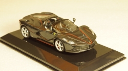 Ferrari LaFerrari Aperta year 2016 black, Altaya 1:43