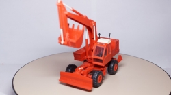 Атек ЭО-4321,Экскаватор, красный с ценой.