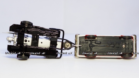 Москвич 412 с прицепом и Москвичом Г-5, GModel 1:43