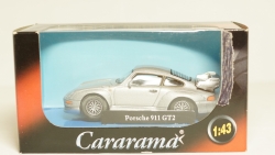 Porsche 911 GT2 серебристая, Cararama 1:43