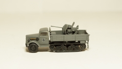Opel Blitz тягач с зениткой, КУМ 047 1:87 