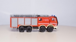 Mercedes пожарный, 4-х осный, Wiking 1:87