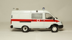 Газ 3221 Газель Скорая помощь, Агат 1:43