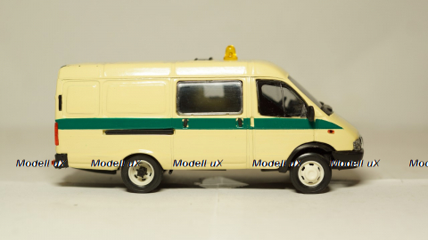 Газ 3221 Газель инкассаторская, Агат 1:43