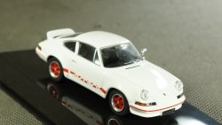 Porsche 911 Carrera RS 2.7 1973 white/red, IXO CLC321N 1:43
