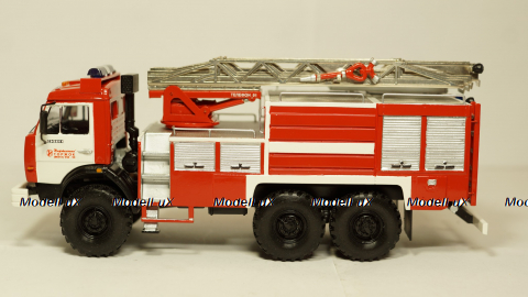 КАМАЗ 43114 АЦЛ 4-40/22 пожарная лестница, Skifavto 1:43