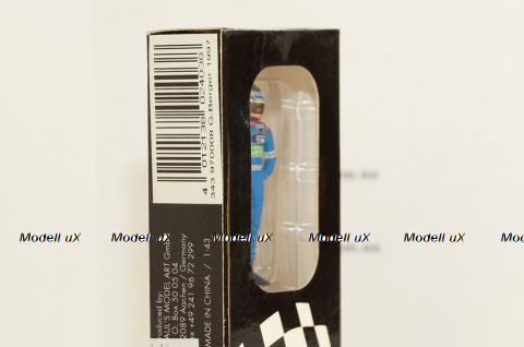 Фигурка пилота Formula 1, Figur Gerhard Berger 1997 Benetton