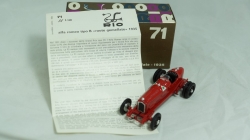 Alfa Romeo Tipo B Ruote 1935, RIO #71 1:43