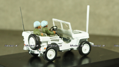 Jeep Willys UN Lebannon 1978 с фигурками, Victoria 1:43