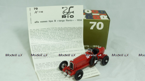 Alfa Romeo Tipo B Targa Florio 1934, RIO #70 1:43
