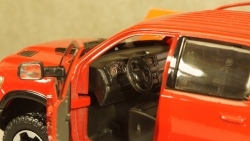 Dodge Ram 1500 Crew Cab Rebel red, 79358, MotorMax 1:24