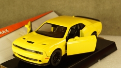Dodge Challenger SRT Hellcat Wide-Body yellow, 79350, MotorMax 1:24