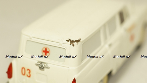 Газ 22Б медпомощь с дефектом, Херсон Моделс 1:43