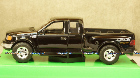Ford F-150 Flareside Supercab black, 29396, Welly 1:24