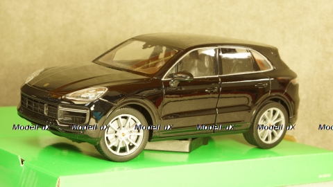 Porsche Cayenne Turbo black, 24092, Welly 1:24