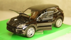 Porsche Cayenne Turbo black, 24092, Welly 1:24