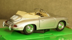 Porsche 356 B Convertible silver, 29390, Welly 1:24