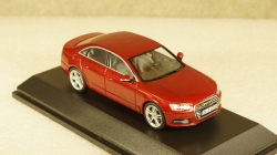  Audi A4 Saloon 2015 redmetallic, 5011504123, Spark 1:43