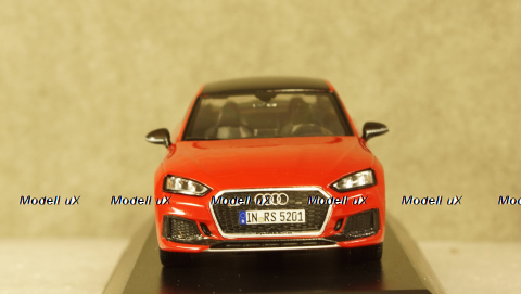  Audi RS 5 Coupe 2017 red, 5011715031, Spark 1:43