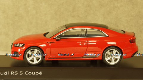  Audi RS 5 Coupe 2017 red, 5011715031, Spark 1:43