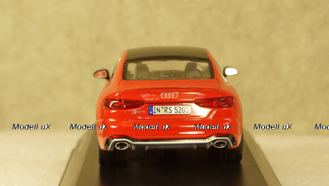  Audi RS 5 Coupe 2017 red, 5011715031, Spark 1:43
