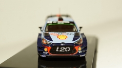 Hyundai i20 Coupe WRC #5 Winner Rallye Tour de Corse 2017 Neuville/Gilsoul, IXO 1:43