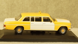Mercedes 240D/8 W123 Taxi Beirut 1970 yellow/white, Altaya 1:43