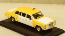 Mercedes 240D/8 W123 Taxi Beirut 1970 yellow/white, Altaya 1:43