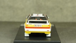 Audi Quattro, No.1, HB Audi team, Rallye New Zealand, W.Rohrl/C.Geistdorfer 1984, Trofeu 1:43