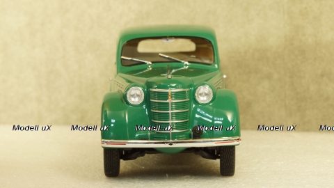 Москвич 400-420 1946 green, IScale 1:18