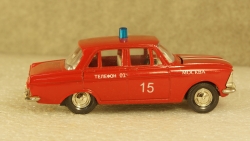 Москвич 412 пожарный, Агат 1:43 