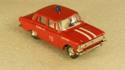 Москвич 412 пожарный, Агат 1:43 