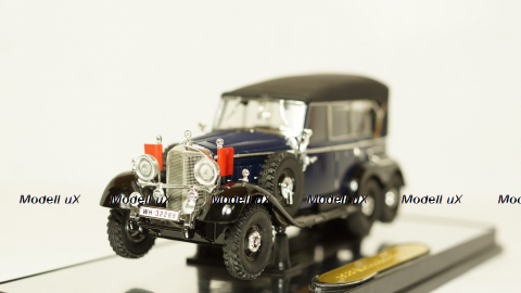 Mercedes G4 1938 Dark Blue, Signature Models 1:43